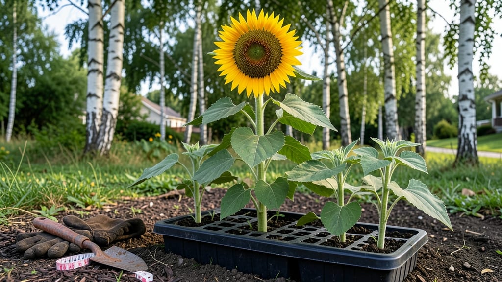 Mammoth Sunflower Plant Spacing: Proven Yardage for Towering Stems Without Crowding