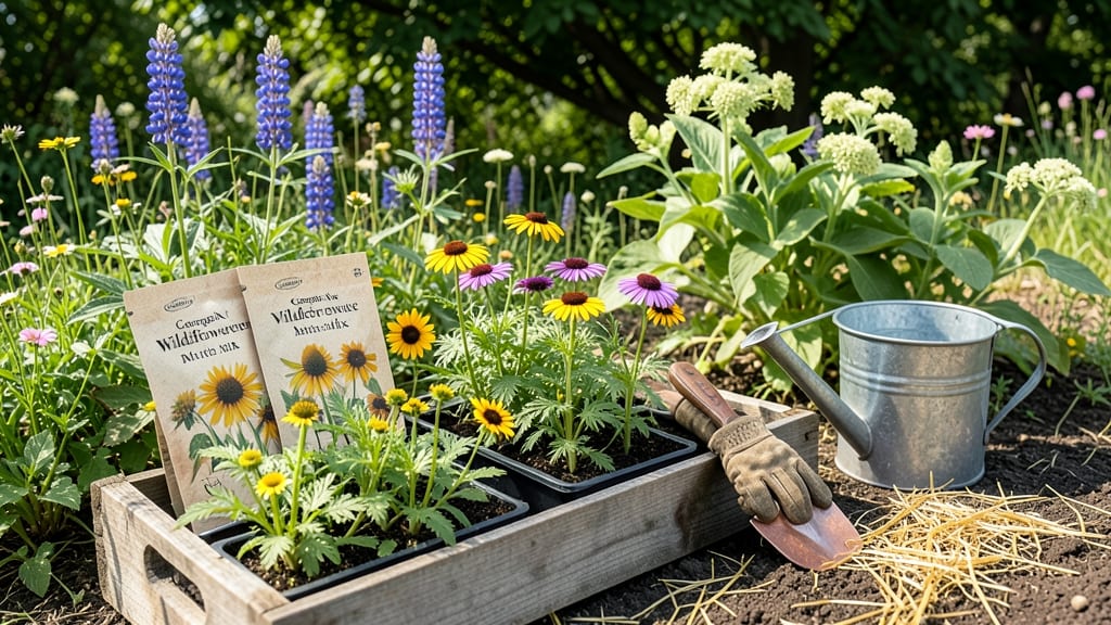 When to Plant Wildflowers in Georgia: Frost-Free Timeline by USDA Zone 8a/8b