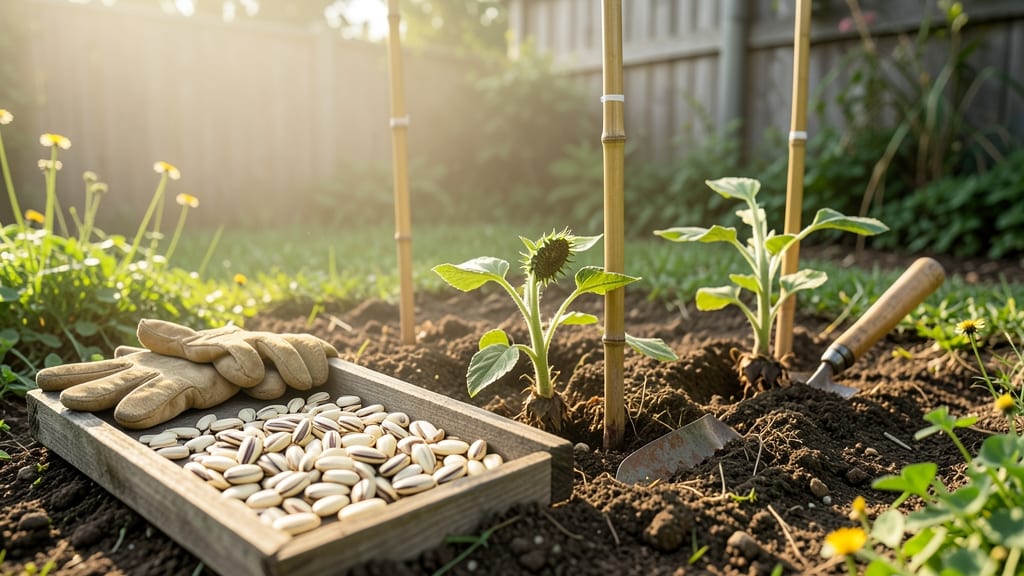 Planting Sunflower Seeds Outdoors: Soil Depth Tricks for Faster Germination