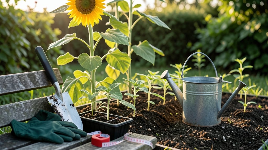 How Close to Plant Sunflowers: Exact Spacing for Towering Stems Without Crowding