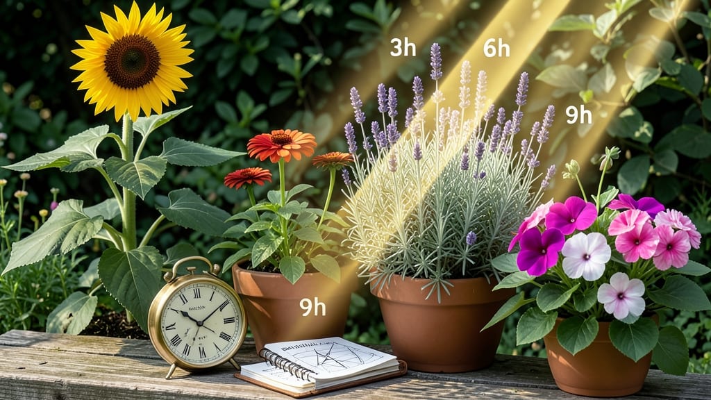 How Much Sunlight Do Flowers Need: Light Hours by Type for Thriving Blooms