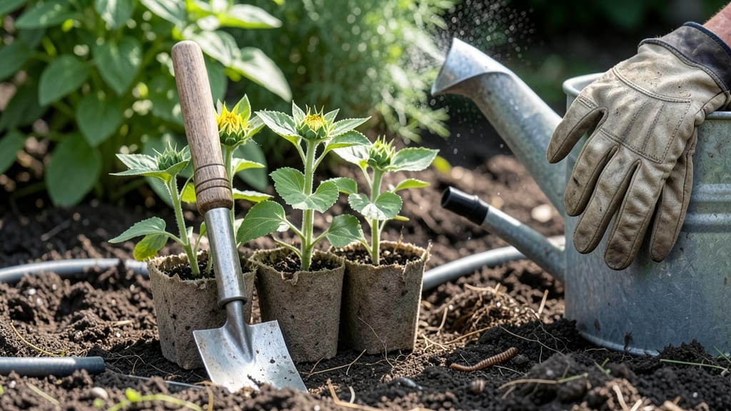 When to Transfer Sunflower Seedlings: The 3-4 Leaf Stage Checklist for Stronger Stems