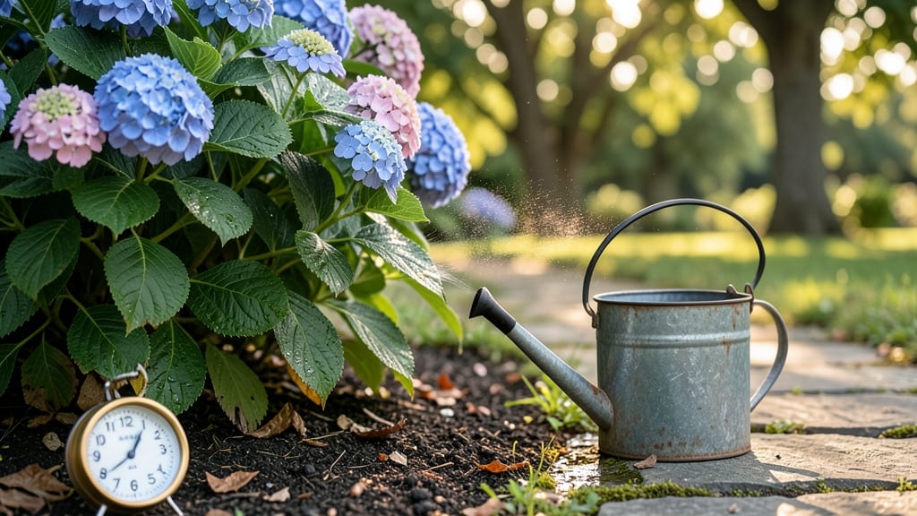 Best Time to Water Flowers: Morning Mist Spray for Root Health