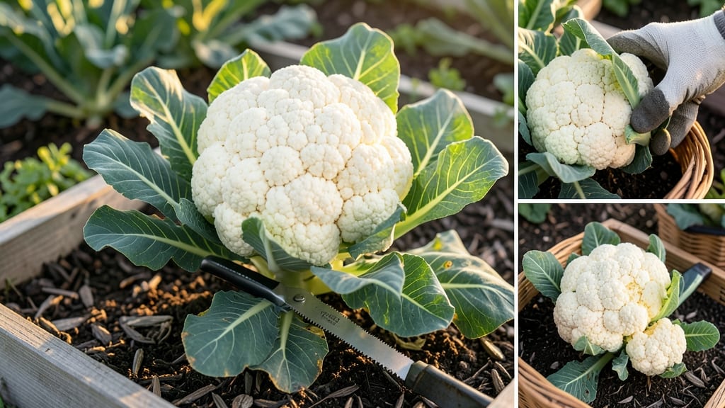 How to Know When to Harvest Cauliflower: Curds Tight, Green Trim, and Size Check Guide