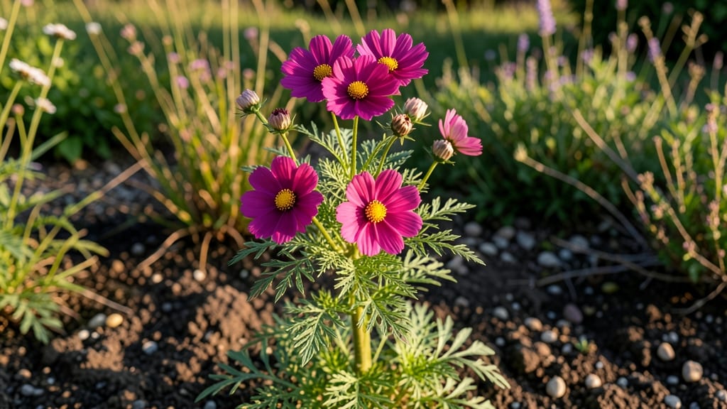 Cosmos Flower Height: Dwarf vs Giant Varieties—Best Spacing for Full Blooms