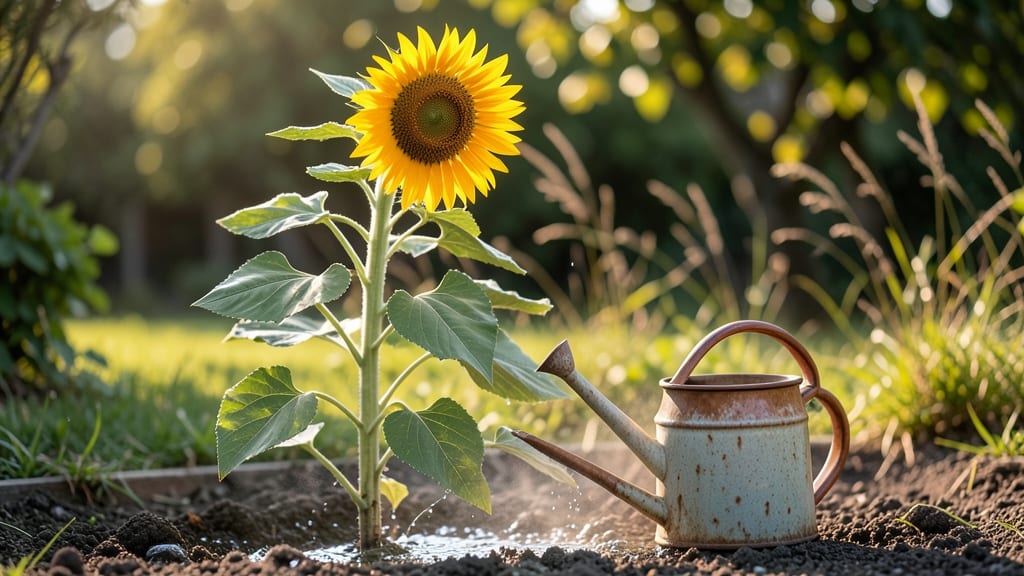 Do Sunflowers Need a Lot of Water: Exact Weekly Needs by Growth Stage