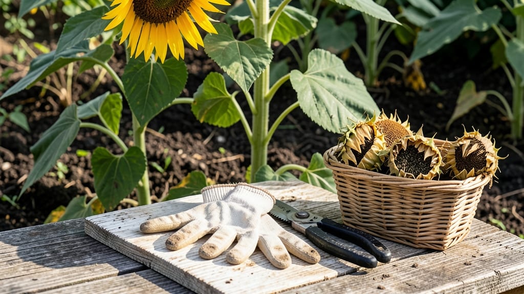 How to Know When Sunflower Seeds Are Ready to Harvest: Back-of-Hand Test for Perfect Ripeness