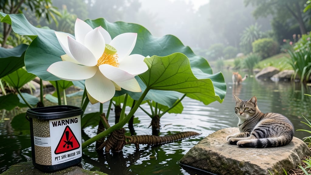 Are Lotus Flowers Poisonous to Cats: Toxicity Symptoms and Safe Alternatives