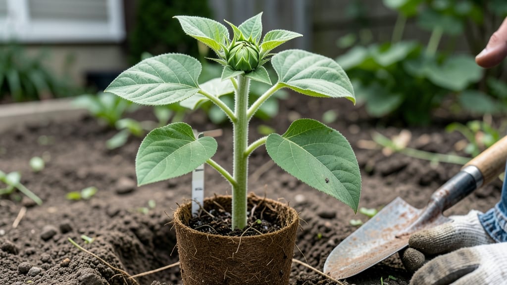 How Deep to Transplant Sunflowers: Soil Depth Secrets for Sturdy Stems