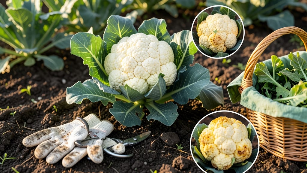 How to Know When to Pick Cauliflower: Curd Color and Size Checklist for Perfect Harvest