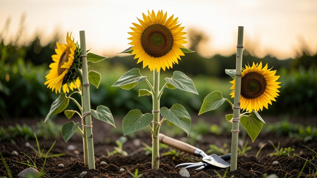 Do Sunflowers Need to Be Staked: When and How to Support Tall Varieties