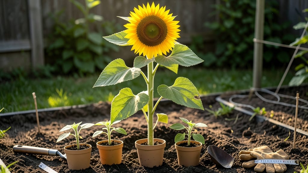 How Far Apart to Plant Mammoth Sunflowers: Spacing Secrets for Towering Stems Without Flopping