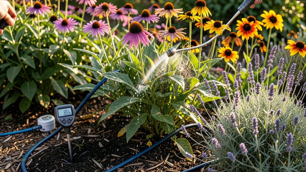 How Often to Water a Flower Garden: Soil-Moisture Test Tricks for Perfect Balance
