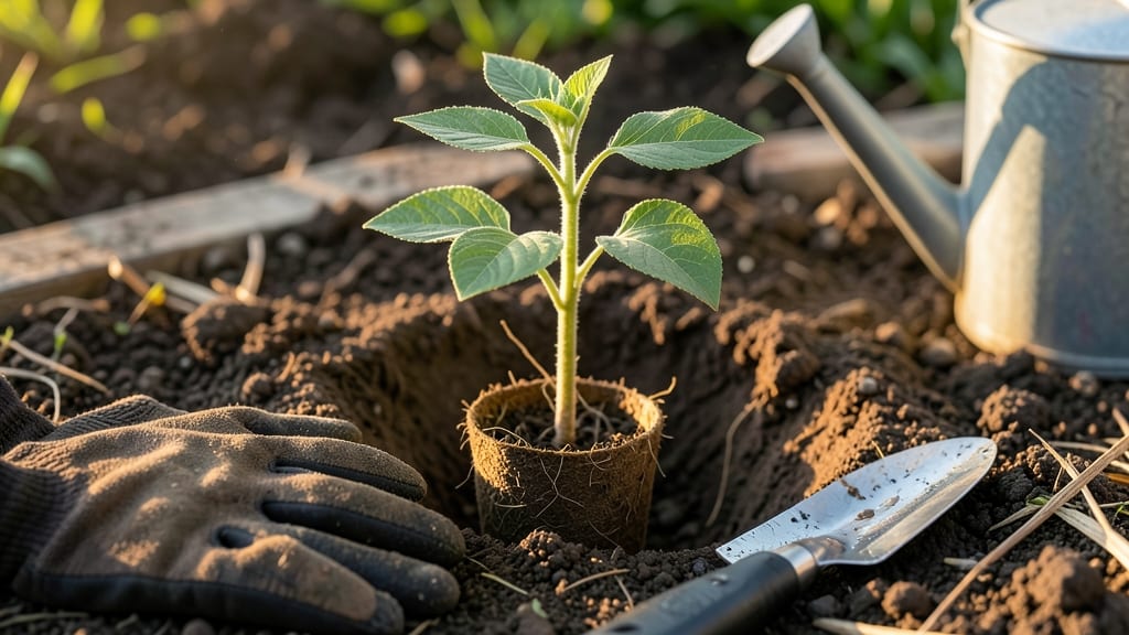 How to Plant a Sunflower Seedling: Transplanting Tricks for Stronger Stems and Faster Blooms