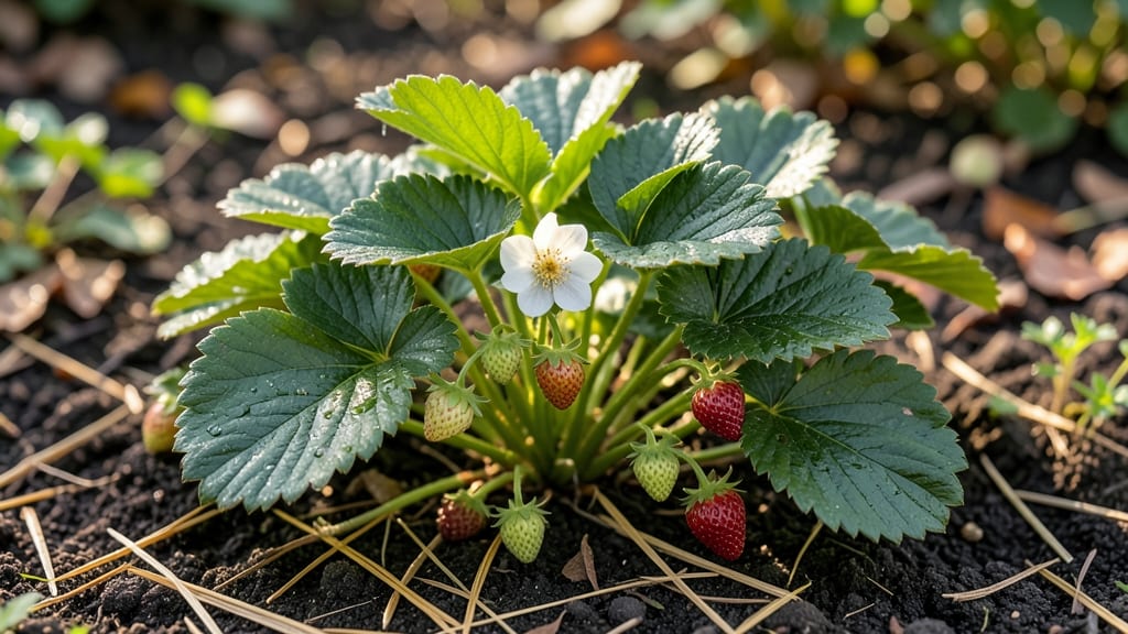 When Strawberry Plants Flower: Predict Bloom Time by Leaf Count