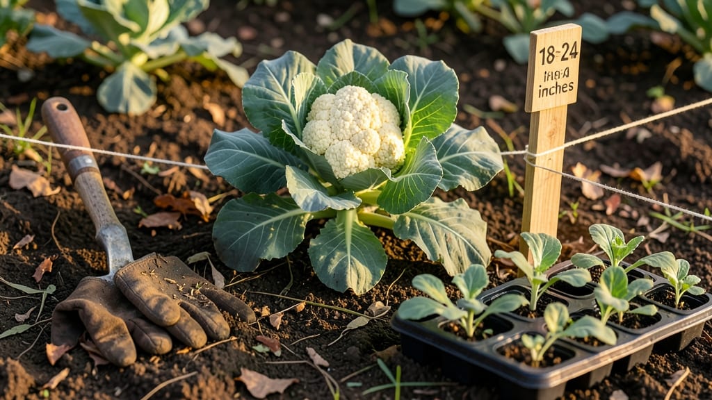 Spacing Cauliflower Plants: Optimal Distance for Bushy Heads & Disease Prevention